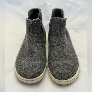 Living Kitzbuhel Kids Boots, EU Size 31 - US Size 13.5, Boiled Wool Gray EUC